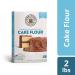 King Arthur Unbleached Cake Flour - 2 Pounds | Non-GMO & Preservative-Free - Buy Online on GoSupps.com
