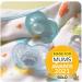 Mam Night Soother 12+ Months - Glow in the Dark Baby Soother Pack (2) with Self Sterilizing Travel Case - Newborn Essentials in Pink & Blue - Buy Online on GoSupps.com