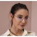 Shop Retro Blue Light Filter Glasses for Men & Women - Metal Frame Rose Gold Gaming & Computer Glasses - Buy Online on GoSupps.com