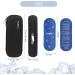 Bomkee Insulin Pen Bag | Insulin Cooling Bag for Diabetes | Travel Medication Case with 2 Fridge Packs - Black - Buy Online on GoSupps.com