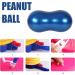 Peanut Ball Pregnancy Peanut Ball Anti Burst Thicken Pvc Peanut Exercise Ball 35.4x17.7" Balance Ball with a Air Pump Portable Peanut Ball for Yoga Blue - Buy Online on GoSupps.com