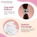 JASVERLIN Clear Small Hair Clips - 50pcs Mini Claw Clips for Fine Thin Hair - Non-Slip Strong Grip Hair Accessories for Women and Girls - Buy Online on GoSupps.com