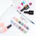 POPETPOP 1 Set crystal rhinestones flatback colorful rhinestones Nail Pen jewelry tool drawing tool Diamond drawing bead set diamond brush charm beads painting pen nail flat blue suit 16x1cm Blue - Buy Online on GoSupps.com