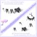 Buy D Curl Lash Clusters - 10 Pairs Waterproof Faux Mink Eyelashes for DIY Extensions - Fluffy Anime Lashes with Clear Band - Buy Online on GoSupps.com