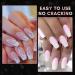 Makartt Clear Short Coffin Press On Nails - 500pcs Full Cover Fake Nails for Salons and DIY Nail Art - Buy Online on GoSupps.com