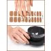 Kalolary Gel Nail Polish Strips Nail Gel Art Sticker Waterproof Full Nail Wraps Decal Sets with Scissors Nail File and Stick for Women Girls Nail Art Decor (UV/LED Lamp Required)-18 - Buy Online on GoSupps.com