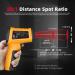Buy BSide H3 Digital Infrared Thermometer | Laser Temperature Pistol -58 to 2552 | Color LCD Alarm Pyrometer for Industrial & Home Use | BBQ Oven Grill Food & Pizza Thermometer - Buy Online on GoSupps.com