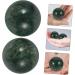 Healeved 4-Piece Jade Fitness Handball Massage Balls - Premium Health Massage Tool for Exercises - Green 4.00x4.00cm - Buy Online on GoSupps.com
