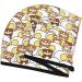 Super Absorbent Cute Dog Fried Egg Microfiber Hair Towel Wrap - Quick Dry Coral Velvet for All Hair Types - Buy Online on GoSupps.com