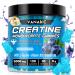 Creatine Monohydrate Gummies 5g for Men & Women,120 Sugar-Free Chews Pre Workout Creatine Supplement with L-Taurine & Vitamins for Muscle Strength, Boost Energy & Endurance-Blueberry Flavor