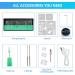 PTUI Electric Engraving Pen with 36 Bits - Portable USB Rechargeable Engraving Machine for Jewelry, Wood, Glass, and Stone Carving - Buy Online on GoSupps.com