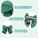 Bow Hair Clip Duckbill Clip Hair Bows for Women Big Bowknot Hairpin French Hair Clips with Ribbon Solid Color Hair Barrette Clips Soft Satin Silky Hair Bows for Women Girls(dark green-1pc) - Buy Online on GoSupps.com
