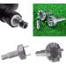 Golf Spike Wrench Set - Stainless Steel Ratchet Action Remover Tool for Cleat Adjustment - Durable Plastic Handle - Replacement Aid - 1 Pack - Buy Online on GoSupps.com