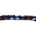 Lightweight & Robust Dog Linen Leash for Small Dogs - 4-Way Adjustable (2.40m 2.80m 3.50m) - Africa (Brown-Light Blue Marine) - Perfect for Dogs up to 15kg - Buy Online on GoSupps.com