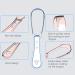 Professional Reusable Silicone Tongue Scraper for Adults - Fight Bad Breath, 100% BPA Free - Clear One Size - Buy Online on GoSupps.com