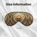 Sun Old Egyptian Timeless Grace Soft Sleep Eye Mask - Breathable Travel Eye Patch for Women | Relax & Rejuvenate - Buy Online on GoSupps.com