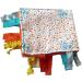 Baby Jack Sensory Blanket Shapes Kindness Confetti Lovey 14x18 - Made in USA - Buy Online on GoSupps.com