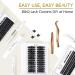 16mm D Curl B&Q Lash Clusters - 72 Natural DIY Eyelash Extensions - Buy Online on GoSupps.com