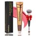 Liquid Blush Beauty Wand Matte Face Blush with Cushion Applicato Long Lasting Smoothly Moisturizng Super Silky Blush Stick Blusher 01