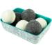 Three by Three Seattle Felt Like it! Wool Dryer Balls - 6 Pack Grey & White | Natural Fabric Softener Alternative Reduces Drying Time & Static Cling - Buy Online on GoSupps.com
