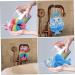 2pcs Children's Bath Ball | Toddler Shower Accessories | Cartoon Loofah Sponge Washcloths for Kids | Body Scrubbers for Baby - Buy Online on GoSupps.com