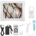 Skin Diagnosis Hair Analyzer 17 Inch 50X 200X Magnification LCD Screen Scalp Hair Follicle Hair Skin Analyser Machine 3 Light Modes Hair Follicle Detector for Home Salon Use - Buy Online on GoSupps.com