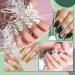 Green & Gold Gel Liner Nail Art Set | Soak Off French Manicure Polish | UV Gel for Liner Drawing & Nail Painting | 2pcs - Buy Online on GoSupps.com