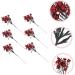 Zerodeko 18 Pcs Berry Bunch Cuttings Fake Holly Berries Holiday Floral Picks Artificial Stem Ornaments Christmas Decorations Garland Diy Wreath Decors Accessories Plastic Red Christmas Tree Redx3pcs 30x10cmx3pcs - Buy Online on GoSupps.com