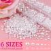 4800 Pcs Rhinestone & Pearls Kits - Crystal AB & Clear Gems - Nail Art & Craft Set with Pickup Pencil and Tweezer - Buy Online on GoSupps.com