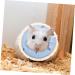 COLLBATH Small Pet Protective Ring Hamster Guinea Pig Pet Collars Pet Cone Pet Supply Cloth Sky-Blue - Buy Online on GoSupps.com
