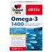 Doppelherz – Omega-3 1400 – High content of Omega 3 fatty acids EPA and DHA & Vitamin E – For good heart function – Sea fish oil – 120 capsules