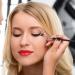 PAGOW 2024 New Folding Angle Scalloped Lash Brush | Multifunctional Mascara Fan Brush & Eyelash Comb Separator | Brown Bristles Makeup Tool (1 PCS) - International Shipping Available - Buy Online on GoSupps.com