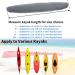 MirMengs 420D Waterproof Kayak Cover M (10.8-12ft) - UV Protection Universal Canoe Storage Dust Cover for Fishing Boat - Gray - Buy Online on GoSupps.com