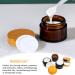 50 ml Empty Cosmetic Cream Jar - Reusable Containers for Creams Lotions & Essential Oils (6 Pack) - Ideal for International Shipping - Buy Online on GoSupps.com