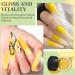 28g White & Yellow Color Change Dip Powder Nails (W-No.18) | Long-lasting, No UV Light Needed - Buy Online on GoSupps.com