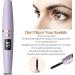 EYECURL Heated Eyelash Curlers USB Rechargeable Electric Eyelash Curler Heated with Silicone pad Safe lash Curling Tool for Natural Long-Lasting Eyelashes (Purple X8-132MM) Purple X8-132MM - Buy Online on GoSupps.com