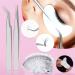 TwoWin Professional Eyelash Extension Training Kit for Beginners - Includes Glue, Tweezers, Tape - Natural Makeup Practice Accessories - Buy Online on GoSupps.com