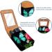 Buy Leather Lipstick Case Organizer with Mirror - Mini Butterfly & Rose Lip Gloss Holder - Perfect Travel Accessory - Buy Online on GoSupps.com