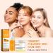 Turmeric Facial Cleanser Set Kojic Acid & Turmeric Face Wash Foaming Cleanser + Turmeric Kojic Acid Cleansing Pads Turmeric and Kojic Acid Cleansing Pads + Foaming Face Wash Acne Dark Spots - Buy Online on GoSupps.com