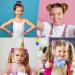 Mermaid Theme Hair Scrunchies - 12 Pack Elastic Hair Bands for Women, VSCO Girl Accessories, Perfect Gifts for Teenage Girls - Buy Online on GoSupps.com