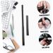 Housoutil 30 Pcs Nail Pen Cap Nail Art Decoration Nail Tool Nail Art Pen Nail Pen Sleeves Metal Nail Polish Blackx5pcs 8x0.8x0.8cmx5pcs - Buy Online on GoSupps.com