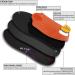 iFitna Classic Orthotic Shoe Insoles with Arch Support | Deep Black | Men 9-9.5/Women 11-11.5 | Relieve Metatarsal, Arch, and Heel Pain - Buy Online on GoSupps.com