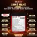 Lions Mane Mushroom 20000mg Capsules with Cordeyceps, Reishi, Elderberry, Panax Ginseng - 35-in-1 Brain & Immune Support (120 Capsules) - Buy Online on GoSupps.com