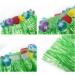 Girls Elastic Hawaiian Hula Dancer Grass Skirt with Flower Costume Set - Green | [Brand Name] - Buy Online on GoSupps.com