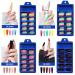 400 pieces of coffin fake nails extra long matt fake nails long artificial nail tips ballerina ABS full coverage nails for women (several colors)