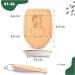 Sulpo Heel Spur Pillows - Pain Relief Inserts for Men & Women | Leather & Latex Foam | Sizes 42-46 | Achilles Tendon Support - Buy Online on GoSupps.com