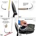 Tofl Softball & Baseball Glove Lace Kit | Mitt Repair Lacing with 2 Leather Laces & Needle - Light Brown - Buy Online on GoSupps.com