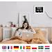 Digital Day Alarm Clock  Calendar Day Clock for Dementia  Alzheimer  Memory Loss  Vision Impaired  Senior  12 Alarms  8 Languages  White - Buy Online on GoSupps.com