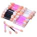 Disposable Eyeshadow Applicator Eyeshadow Brush 100 Pieces Multicolor