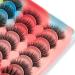 Soft Lightweight 3D False Eyelashes Comfortable Long Lasting Faux Eyelashes with Wide Application for Daily Makeup Parties Stage - Buy Online on GoSupps.com